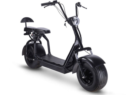 MotoTec | Knockout 60v 1000w Electric Scooter Black