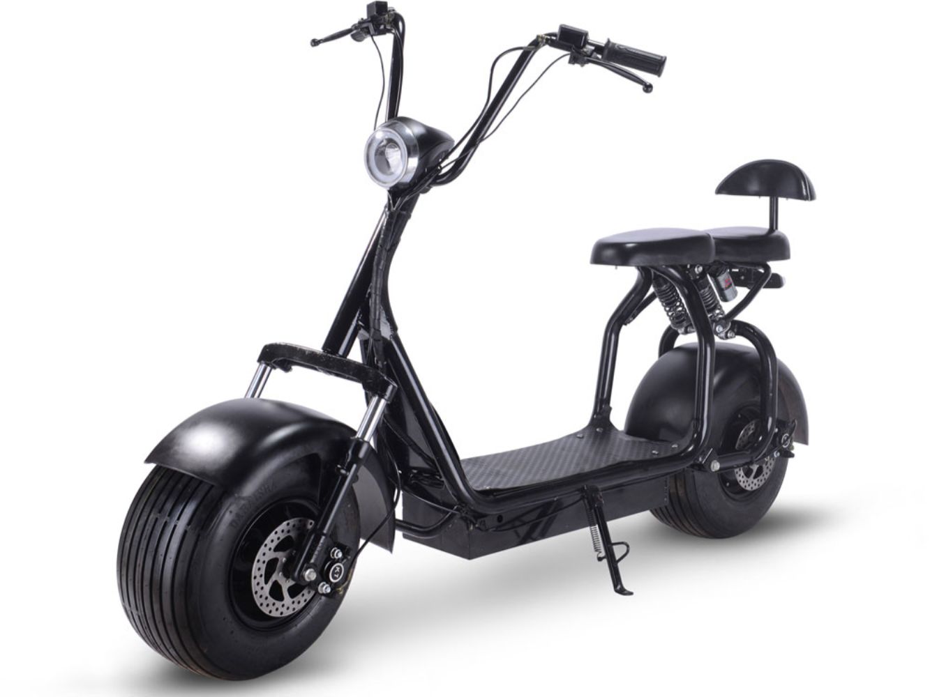 MotoTec | Knockout 60v 1000w Electric Scooter Black