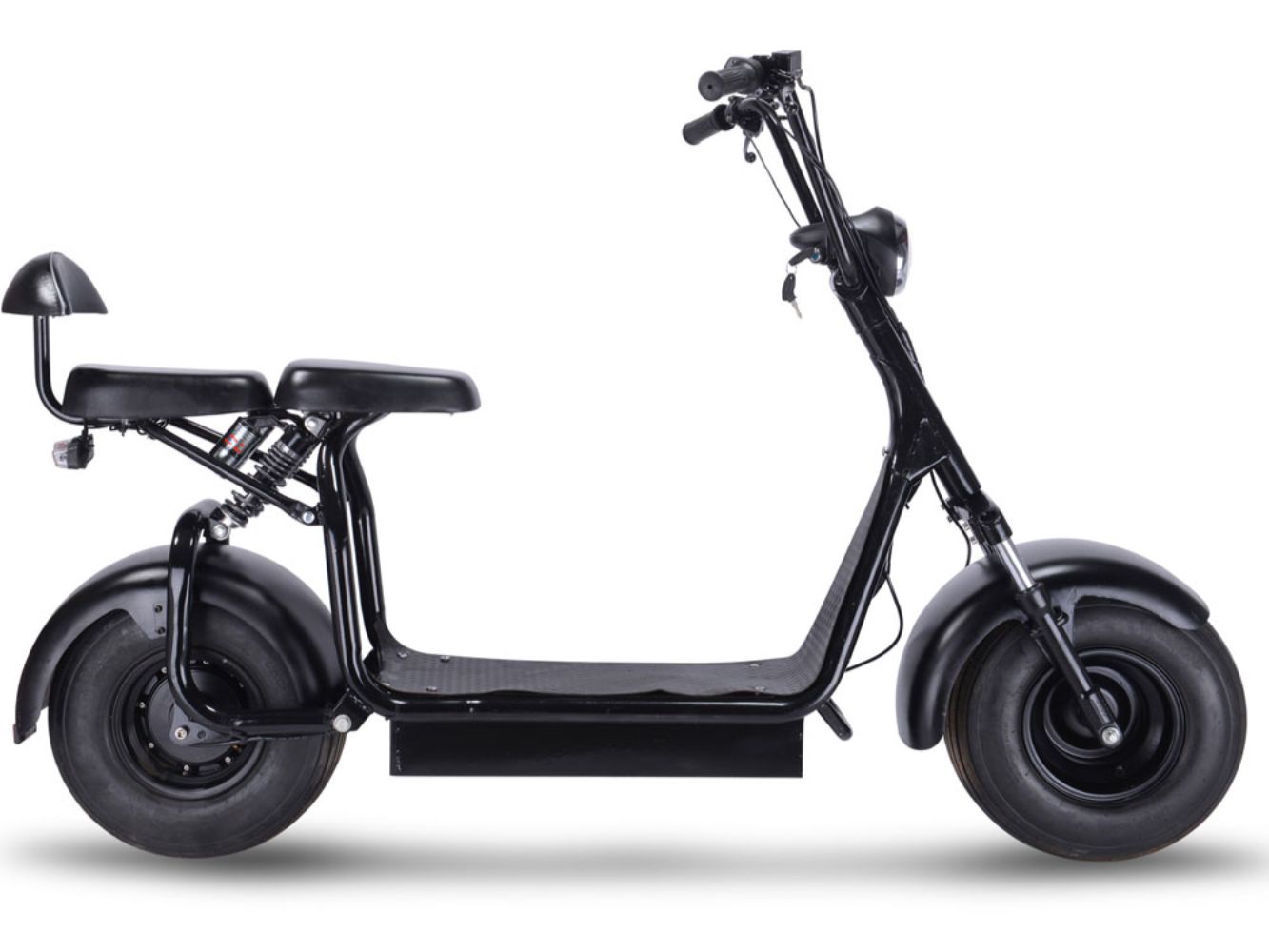 MotoTec | Knockout 60v 1000w Electric Scooter Black