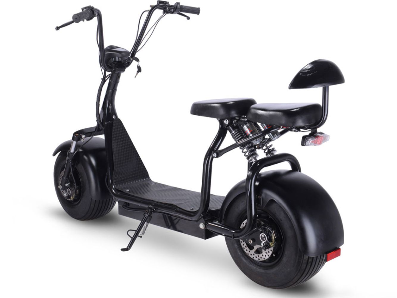 MotoTec | Knockout 60v 1000w Electric Scooter Black
