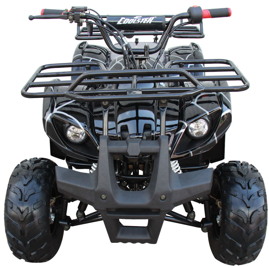 Coolster 3125R Mid-Size Deluxe Utility Youth Quad - 120cc, Automatic with Reverse, Electric Start, Ages 12 and Up