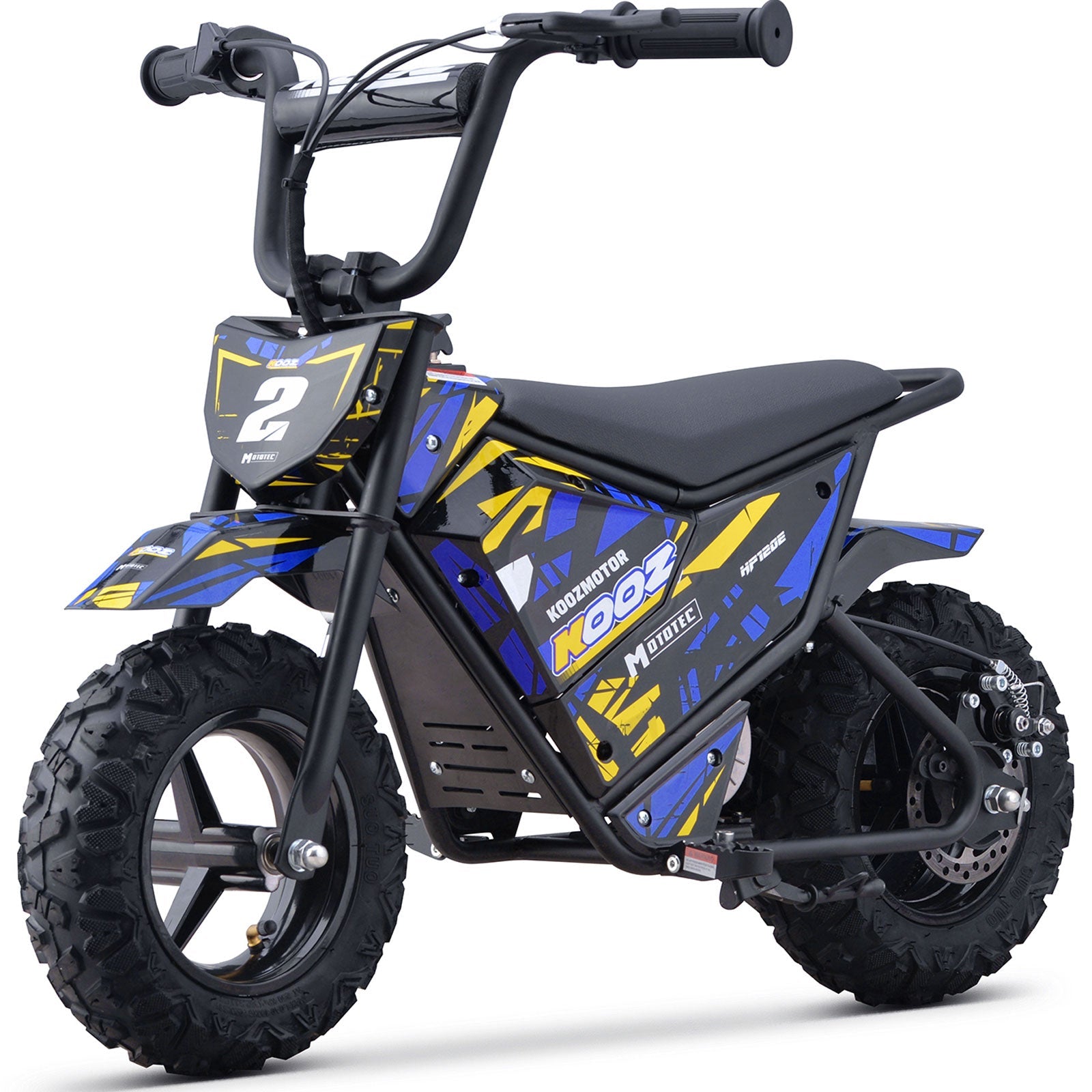 MotoTec | 24v 250w Electric Powered Mini Bike Blue | HP120E