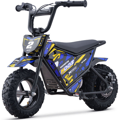MotoTec | 24v 250w Electric Powered Mini Bike Blue | HP120E