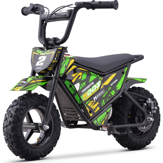 MotoTec | 24v 250w Electric Powered Mini Bike Green | HP120E