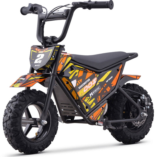 MotoTec | 24v 250w Electric Powered Mini Bike Orange | HP120E