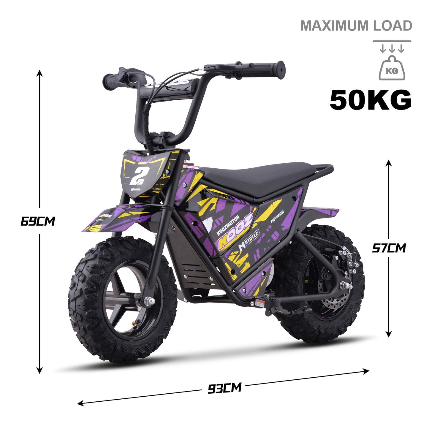 MotoTec | 24v 250w Electric Powered Mini Bike | HP120E