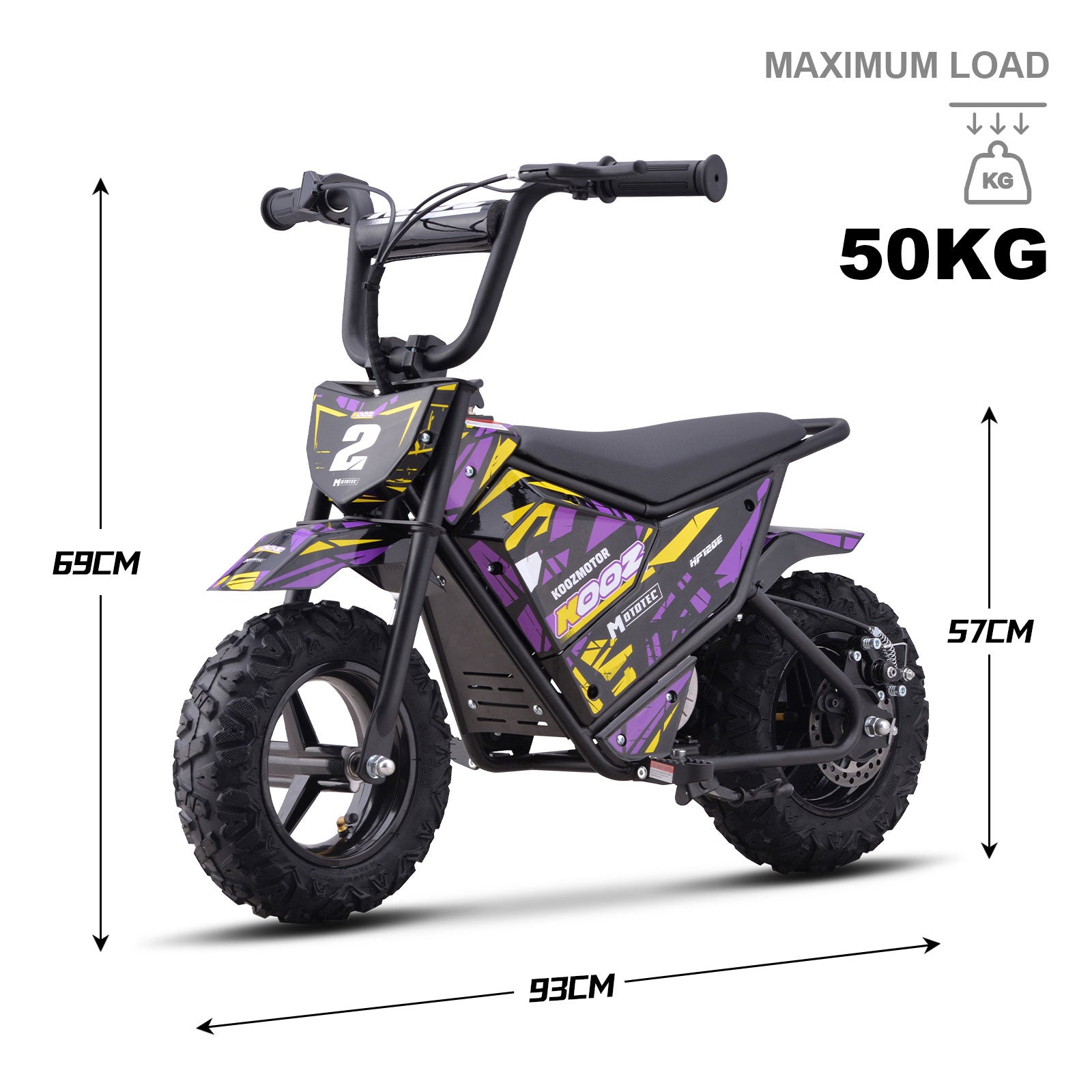 MotoTec | 24v 250w Electric Powered Mini Bike | HP120E