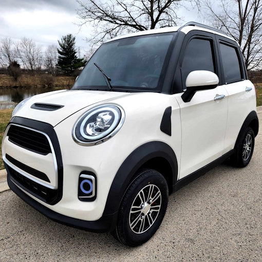 GSI - Electric 4 Door Mini Bug 60v Electric Golf Cart LSV With Rear Hatch Demo Model