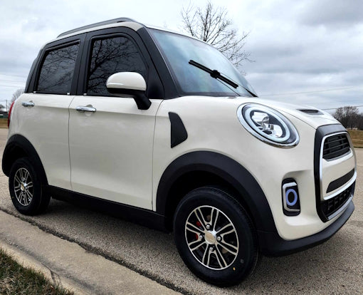 GSI - Electric 4 Door Mini Bug 60v Electric Golf Cart LSV With Rear Hatch Demo Model