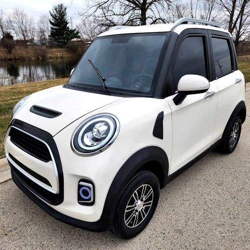 GSI - Electric 4 Door Mini Bug 60v Electric Golf Cart LSV With Rear Hatch Demo Model