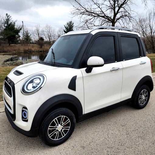 GSI - Electric 4 Door Mini Bug 60v Electric Golf Cart LSV With Rear Hatch Demo Model