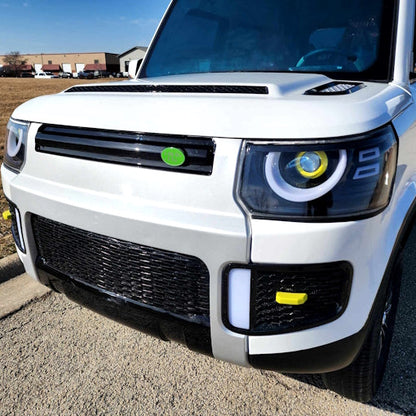 Electric 4 Door Coco Trooper 60v Electric Golf Cart LSV With Rear Trunk Hatch - White Demo Model
