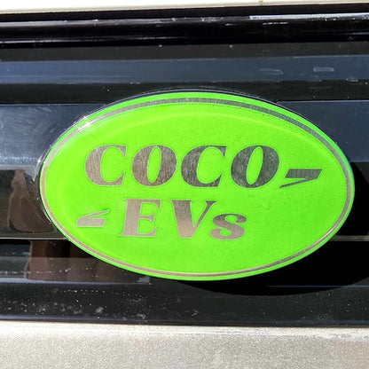 Electric 4 Door Coco Trooper 60v Electric Golf Cart LSV With Rear Trunk Hatch - White Demo Model