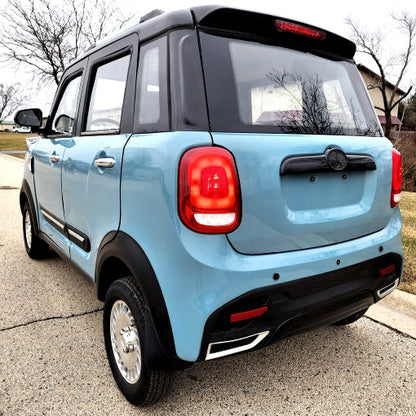 GSI - Electric 4 Door Mini Bug 60v Electric Golf Cart LSV With Rear Hatch Demo Model