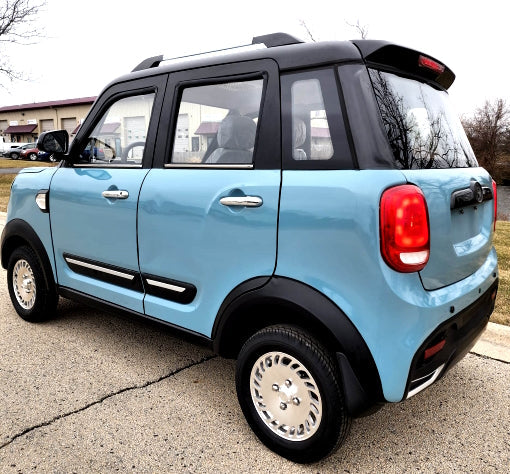 GSI - Electric 4 Door Mini Bug 60v Electric Golf Cart LSV With Rear Hatch Demo Model