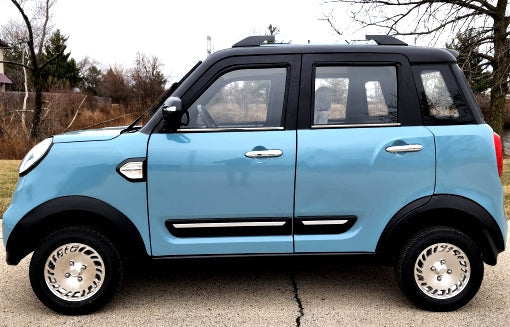 GSI - Electric 4 Door Mini Bug 60v Electric Golf Cart LSV With Rear Hatch Demo Model