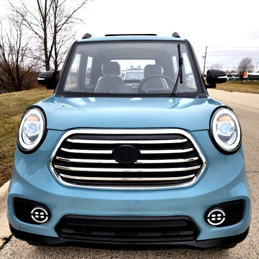 GSI - Electric 4 Door Mini Bug 60v Electric Golf Cart LSV With Rear Hatch Demo Model