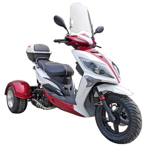 GSI - 50cc 4 Stroke Automatic 3 Wheel Trike Scooter Moped Mojo Magic - TRI030