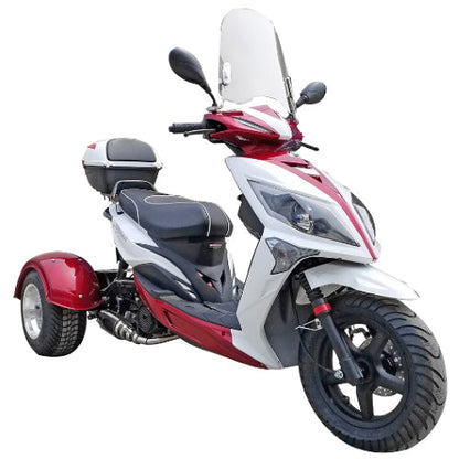 GSI - 50cc 4 Stroke Automatic 3 Wheel Trike Scooter Moped Mojo Magic - TRI030