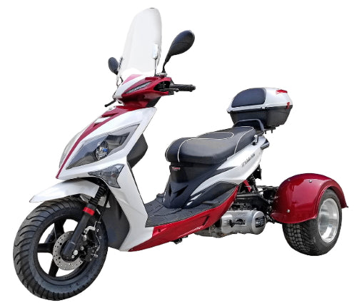 GSI - 50cc 4 Stroke Automatic 3 Wheel Trike Scooter Moped Mojo Magic - TRI030