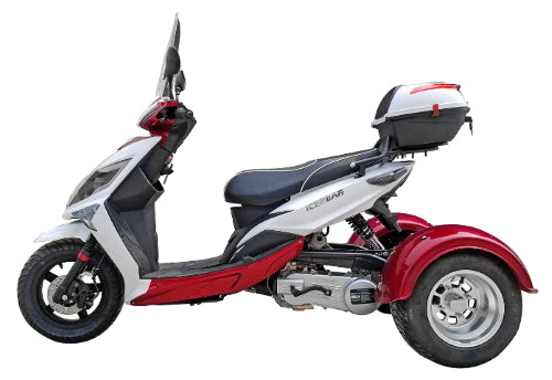GSI - 50cc 4 Stroke Automatic 3 Wheel Trike Scooter Moped Mojo Magic - TRI030