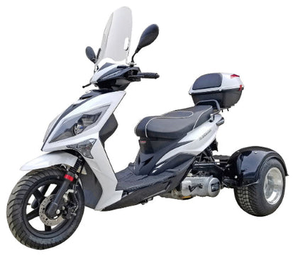 GSI - 50cc 4 Stroke Automatic 3 Wheel Trike Scooter Moped Mojo Magic - TRI030