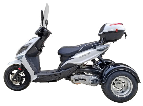 GSI - 50cc 4 Stroke Automatic 3 Wheel Trike Scooter Moped Mojo Magic - TRI030