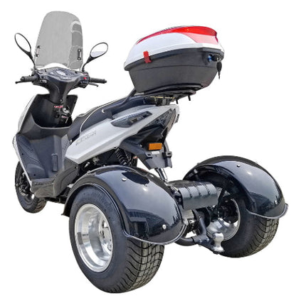 GSI - 50cc 4 Stroke Automatic 3 Wheel Trike Scooter Moped Mojo Magic - TRI030
