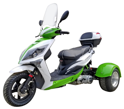 GSI - 50cc 4 Stroke Automatic 3 Wheel Trike Scooter Moped Mojo Magic - TRI030