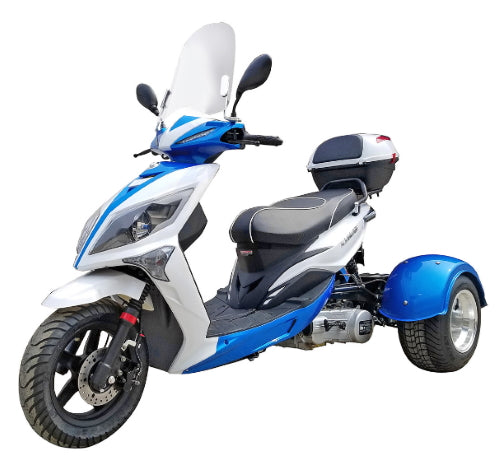 GSI - 50cc 4 Stroke Automatic 3 Wheel Trike Scooter Moped Mojo Magic - TRI030