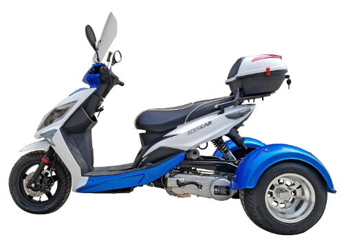 GSI - 50cc 4 Stroke Automatic 3 Wheel Trike Scooter Moped Mojo Magic - TRI030