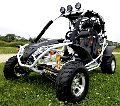 200cc Go Kart Cazador Monster Fully Automatic Go Kart w/ Custom Rims & Tires