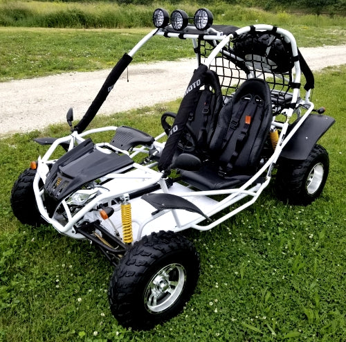 200cc Go Kart Cazador Monster Fully Automatic Go Kart w/ Custom Rims & Tires