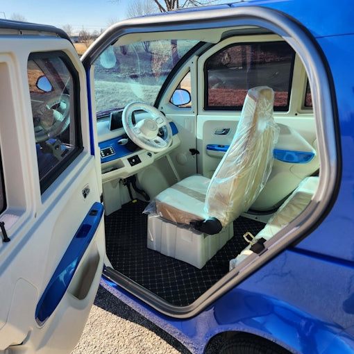 Brand New Electric 2 Door 3 Seat Coco Joker 60v Electric Golf Cart LSV With AC/HEAT