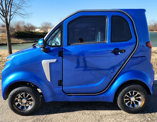 Brand New Electric 2 Door 3 Seat Coco Joker 60v Electric Golf Cart LSV With AC/HEAT