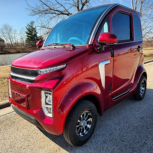 Brand New Electric 2 Door 3 Seat Coco Joker 60v Electric Golf Cart LSV With AC/HEAT