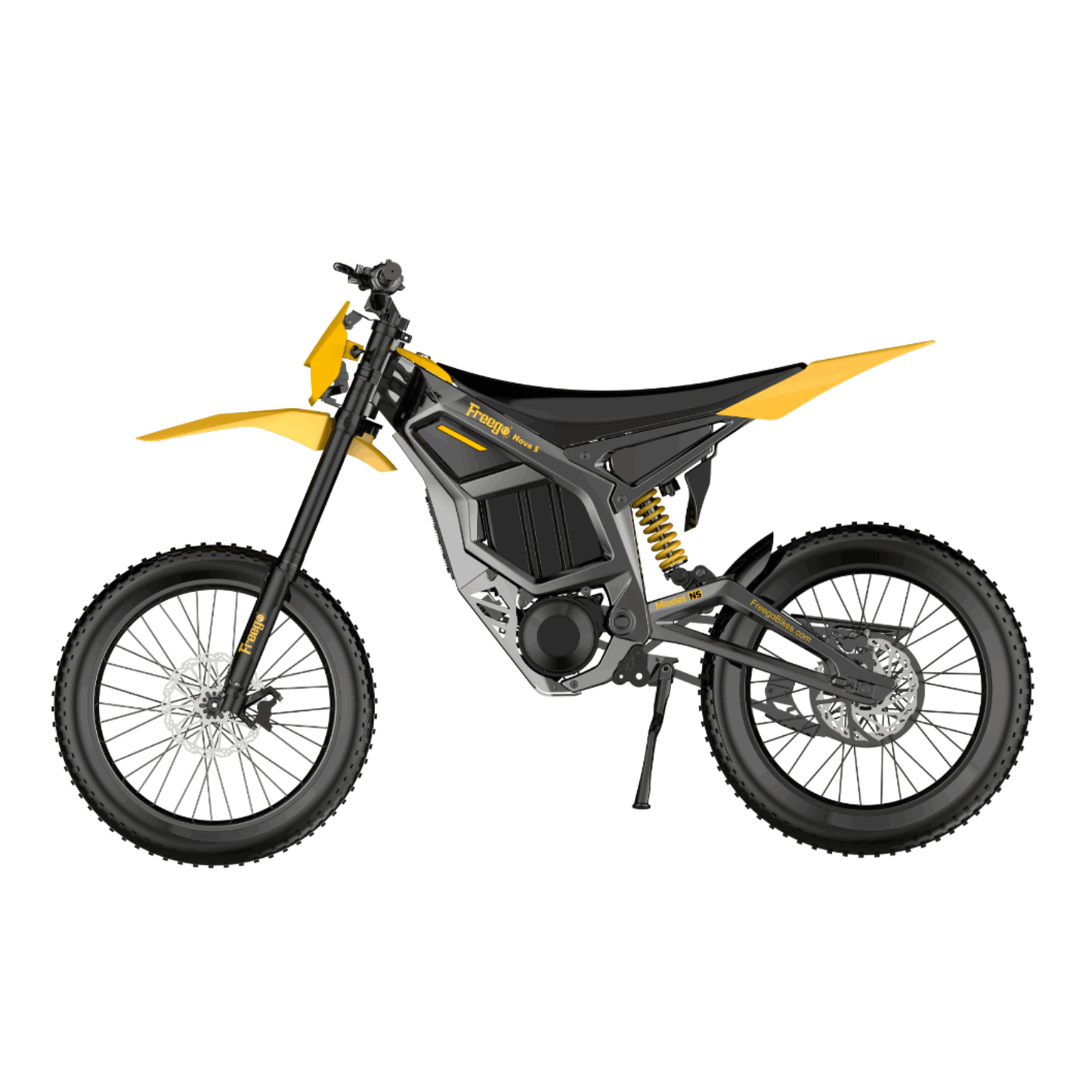Freego | Nova 5 Mid-Drive Electric Dirt Bike | 8000W Peak - Nova 5 Black