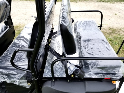 6 Seater Gas Golf Cart GVX Limo EFI Utility Vehicle Six Passenger UTV 2WD/4WD - CAZADOR LIMO 400cc - BLACK