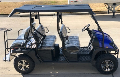 GSI - 400cc GVX LIMO - Cazador Limo - Gas Golf Cart 6 Seater GVX Limo EFI Utility Vehicle Six Passenger UTV 2WD/4WD - CAZADOR LIMO 400cc - XY450U-B