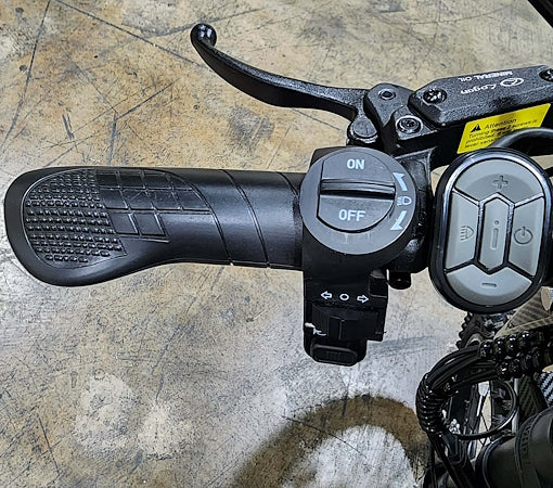 48v 2000w Electric Dirt Bike 24" Shimano 7-Speed No License Req'd - OuXie