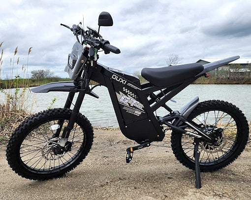 48v 2000w Electric Dirt Bike 24" Shimano 7-Speed No License Req'd - OuXie
