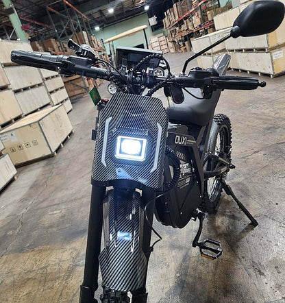 48v 2000w Electric Dirt Bike 24" Shimano 7-Speed No License Req'd - OuXie