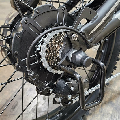 48v 2000w Electric Dirt Bike 24" Shimano 7-Speed No License Req'd - OuXie