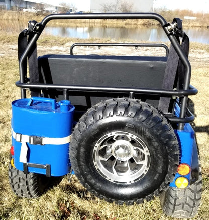 GSI - Mini Gas 125cc jeep Mini Truck ELITE Edition - Lifted With Custom Rims And Fender Flares - 6125A