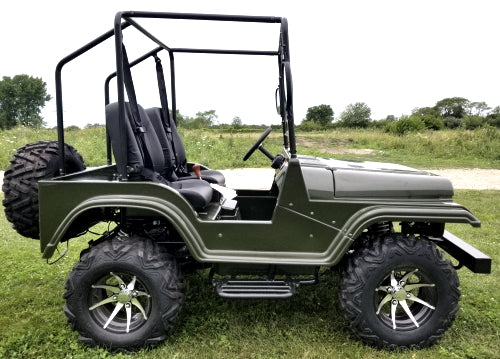 GSI - Brand New Gas Golf Cart UTV Pitbull 200 Side by Side UTV Big Jeep - PAH200-1