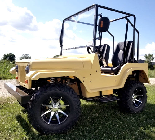 GSI - Brand New Gas Golf Cart UTV Pitbull 200 Side by Side UTV Big Jeep - PAH200-1