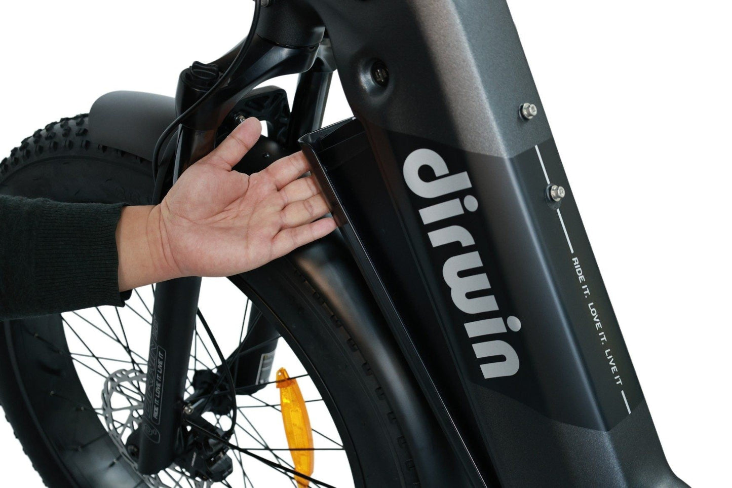 Dirwin Pioneer 2 Hunting Fat Tire Electric Bike - 30Ah, 750W (Peak 1000W), up to 120 miles range, hydraulic brakes, upto 28 MPH - 100% Financing Available!