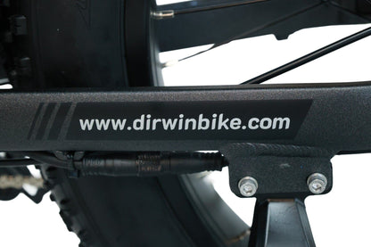 Dirwin Pioneer 2 Hunting Fat Tire Electric Bike - 30Ah, 750W (Peak 1000W), up to 120 miles range, hydraulic brakes, upto 28 MPH - 100% Financing Available!