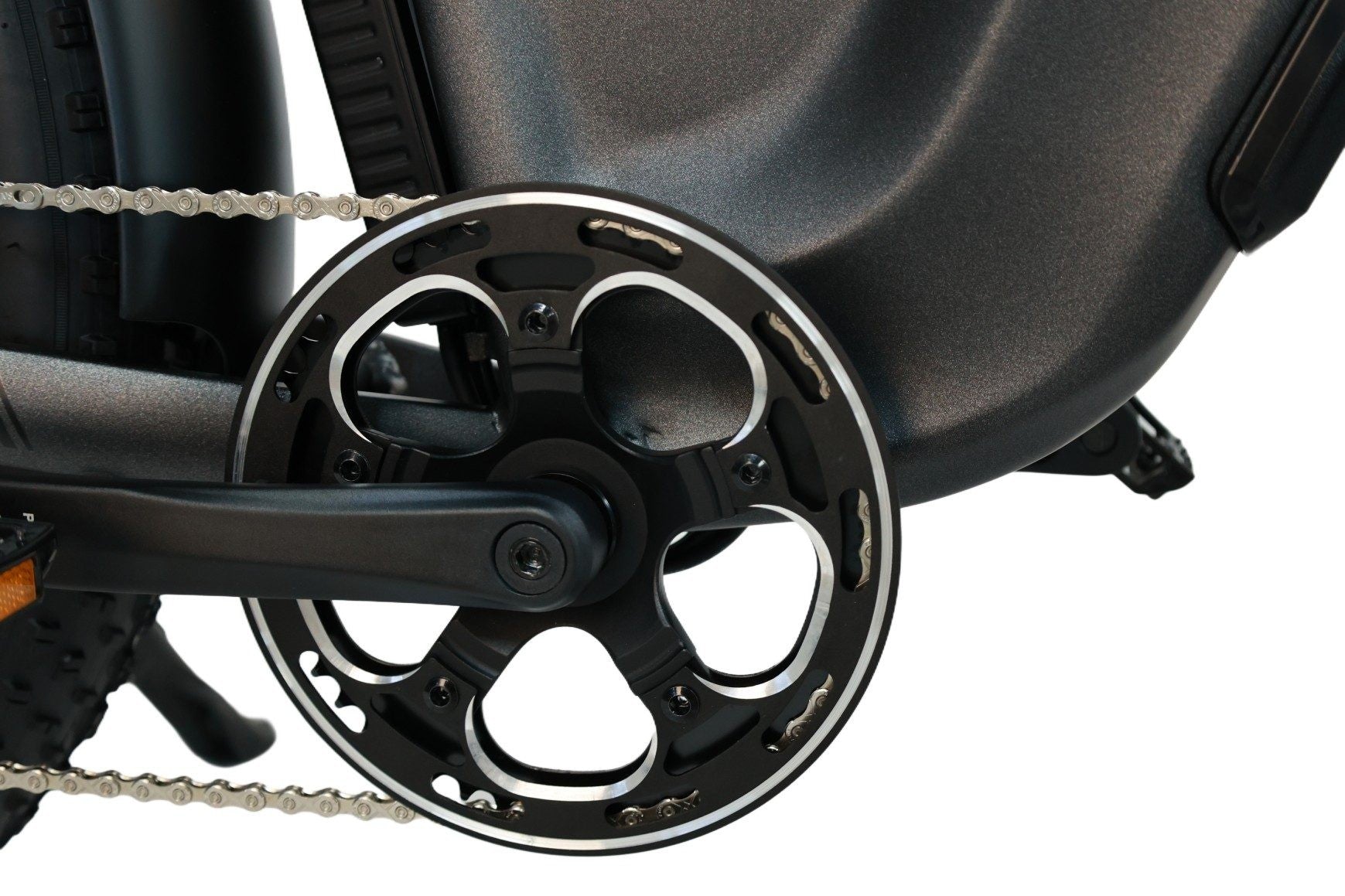 Dirwin Pioneer 2 Hunting Fat Tire Electric Bike - 30Ah, 750W (Peak 1000W), up to 120 miles range, hydraulic brakes, upto 28 MPH - 100% Financing Available!