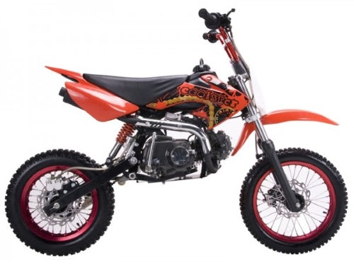 Coolster 125cc Dirt Bike Manual Clutch Mid Size Dirt Bike - QG-214